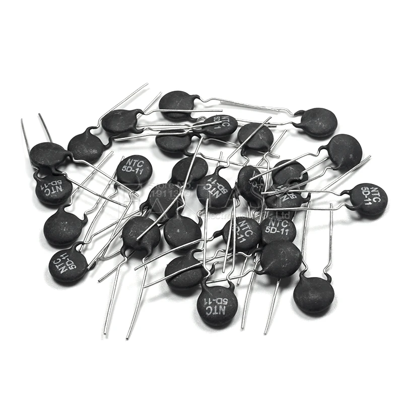 10 шт. Термистор резистор NTC 5D 11 тепловой резистор|thermal resistor|ntc 5d-11ntc resistor |