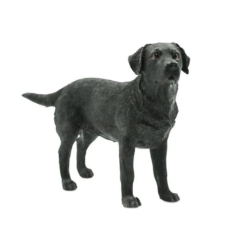 

LABRADOR RETRIEVER ART SCULPTURE SIMULATED ANIMAL DOG FIGURINES MINI RESIN CRAFT HOME DECORATION HANDICRAFT COLLECTION R4801