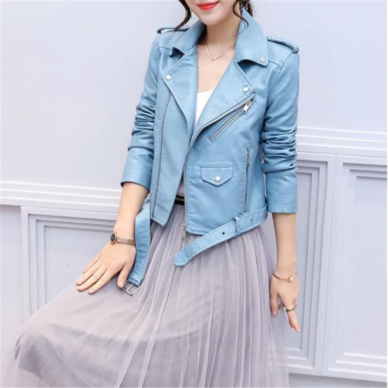 Новая женская зимняя одежда кожаные пальто мягкая искусственная кожа Jas тонкий