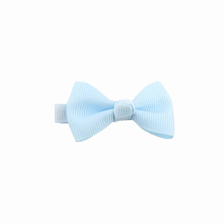 a10 Sky Bluea11 Shel 1,77 дюймов, цветная Изысканная заколка для волос для маленьких девочек, банты, ленточные заколки, заколки для волос, головные уборы для детей, партия ZYAA1725 - Цвет: a10 Sky Bluea11 Shel