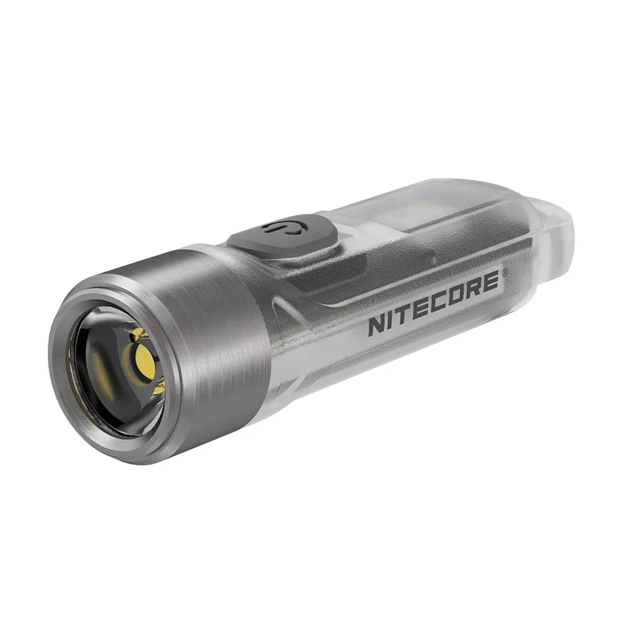NITECORE TIKI LE мини фонарик P8 CRI белый + Ультрафиолетовый светодиодный брелок с USB
