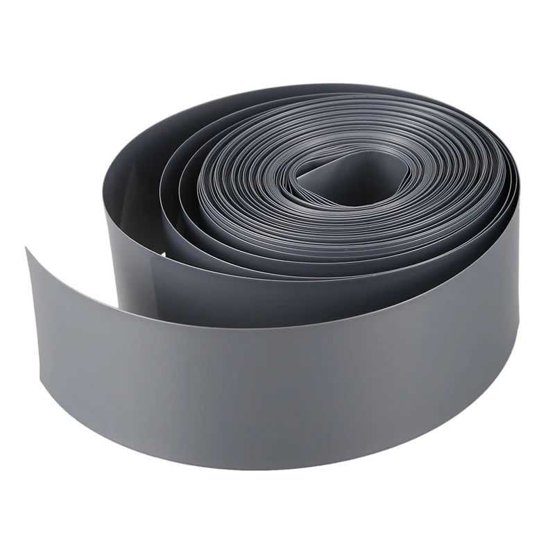 10M 29.5mm PVC Heat Shrink Tubing Wrap for 1 x 18650 Battery Gray | Обустройство дома