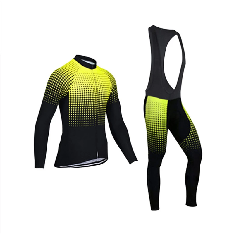 

Мужская дышащая одежда 2021, впитывающая пот велосипедная одежда, велосипедная профессиональная команда с длинным рукавом, комплект велосип...
