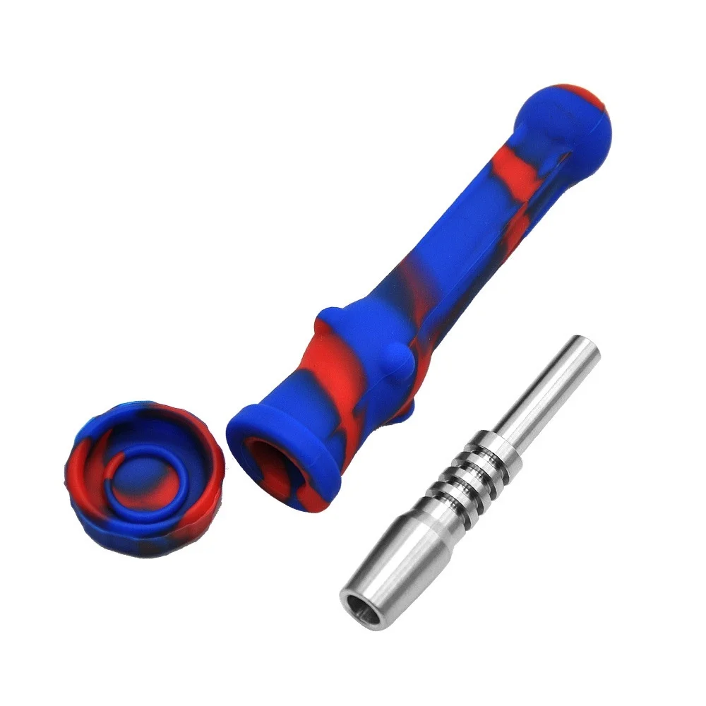 Креативные силиконовые трубки для курения походные табака коллектор сигарет