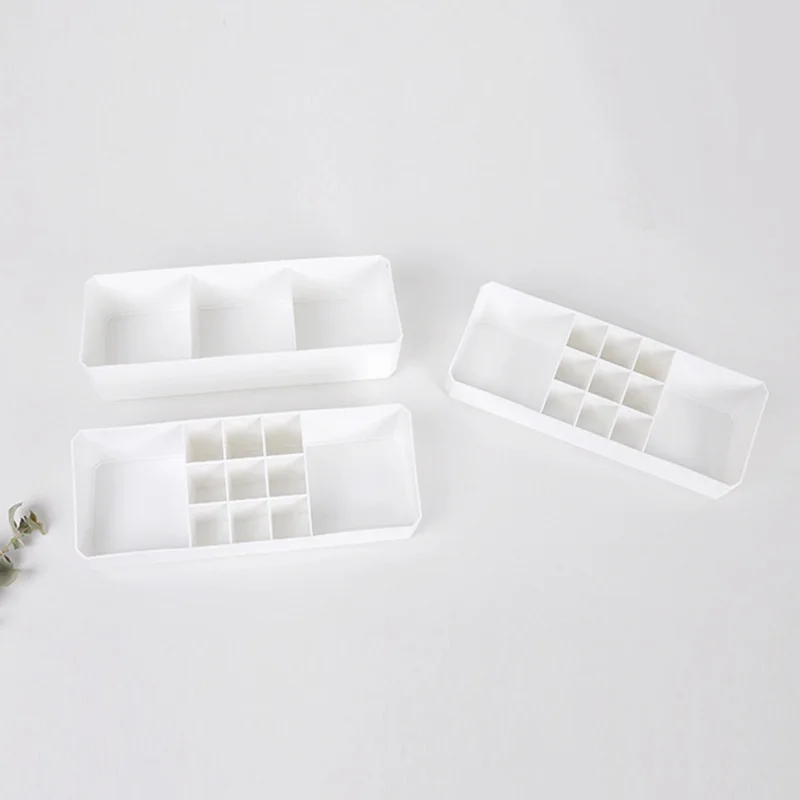 

Makeup Organizer Storage Box Saving Space Double Layer