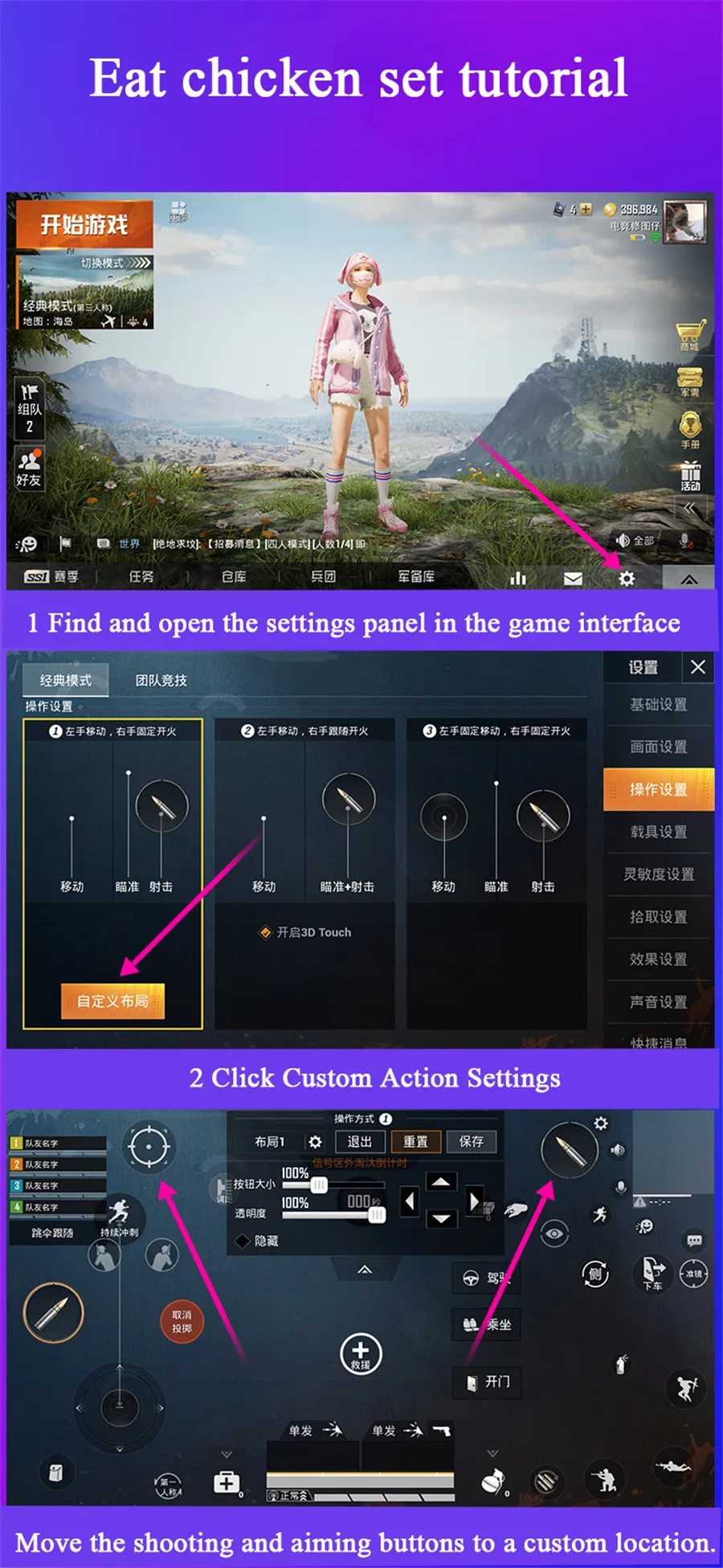 Pubg Mobile Game Controller Gamepad for Huawei Xiaomi Samsung Iphone 8 Xr Xs 7 6 Gaming Fan L1r1 Trigger Fire Button Joystick