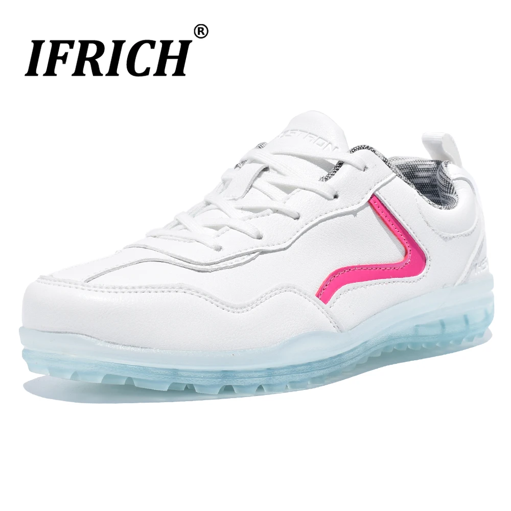 New Women Golf Shoes Comfortable Ladies Golf Sport Sneakers Blue Red Golf Training Shoes Walking