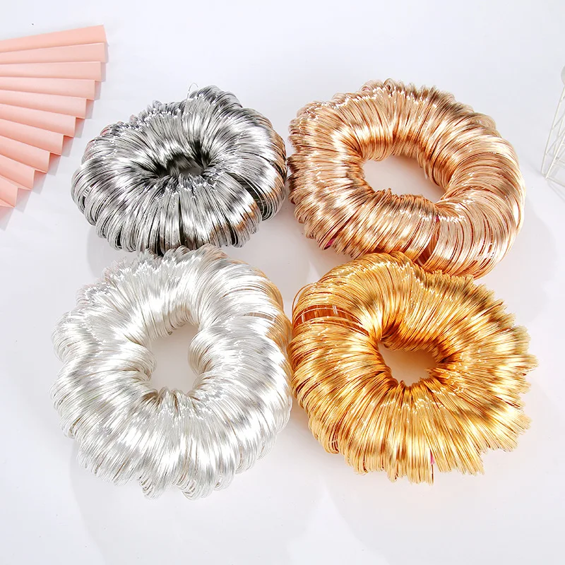 Проволока из меди с эффектом памяти для украшений сделай сам 100 рулонов золото