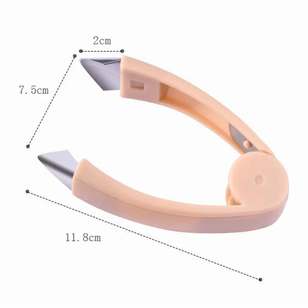 Нож для чистки семян из нержавеющей стали ананаса Пинцет снятия скоб клубника