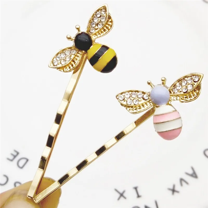 Модные украшения для волос с кристаллами и крыльями девочек милые заколки в виде