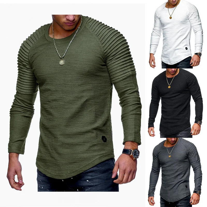 MJARTORIA Мужская индивидуальная трендовая Повседневная мужская футболка черная