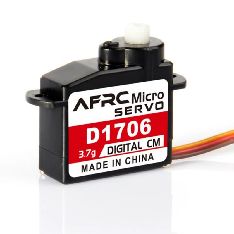 

AFRC D1706 3.7G Micro-Type Digital Servo Mini Connector for RC Plane Car Toys Model Is Special DIY Assembly