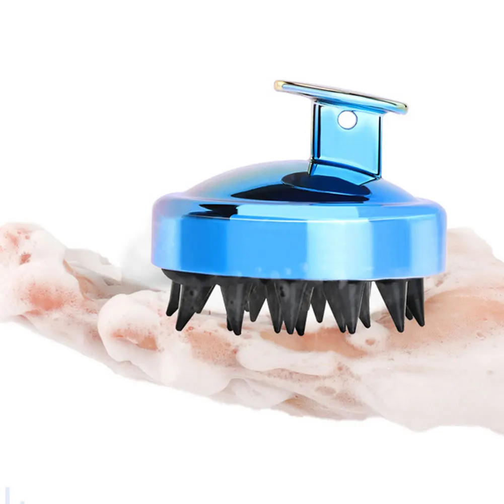 

Hair Scalp Massager Shampoo Brush Silicone Shampoo Brush Hair Washing Comb Shower Brush Bath SPA Massage Head Scalp For Scalp