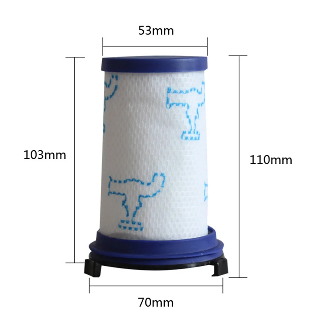 

2pcs Filter Air Force 360 Cordless Vacuum Cleaner Keep The Cleaning Performance