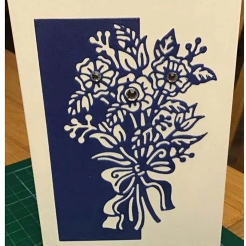 Пресс-формы из углеродистой стали для резки букета розы перфоратор открыток