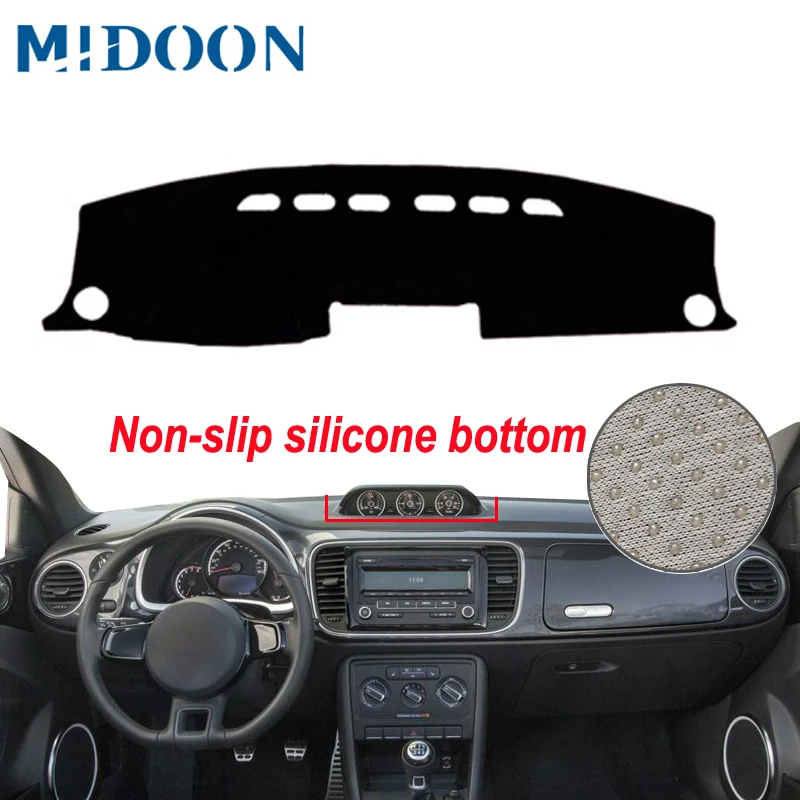 Автомобильный коврик MIDOON для приборной панели VW Volkswagen beetle 2012 2019 LHD RHD