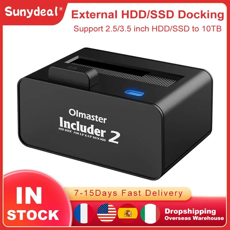 

Док-станция для жесткого диска One Bay, 5 Гбит/с, SATA на USB 3,0