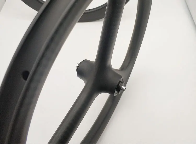 Карбоновое колесо 16 ''349 Brompton супер светильник 16inch349 SEMA 3 Спицы trispirts Hubsmith TPI керамический подшипник 2 скорости Floding велосипед