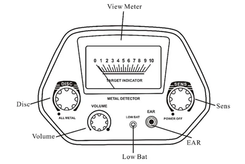 Металлоискатель md 4030 схема