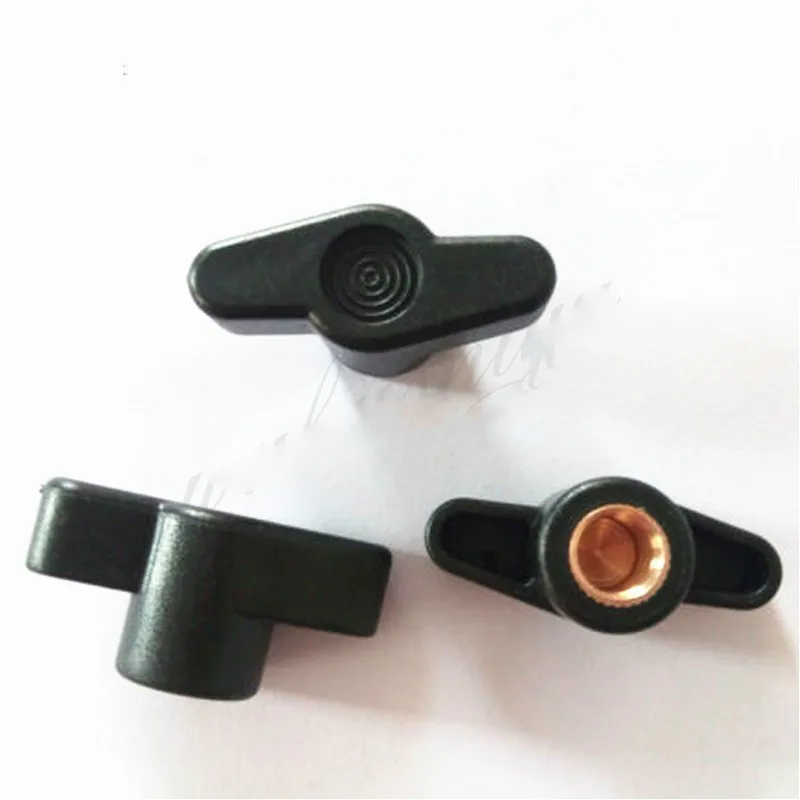 

M4 M5 M6 M8 35#Head Diameter Z Plum Bakelite Hand Tighten Nuts Plastic Head Knob Thumb Nut
