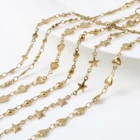 Женский браслет на ногу со звездами, длинная цепочка под золото 304, 2021 см