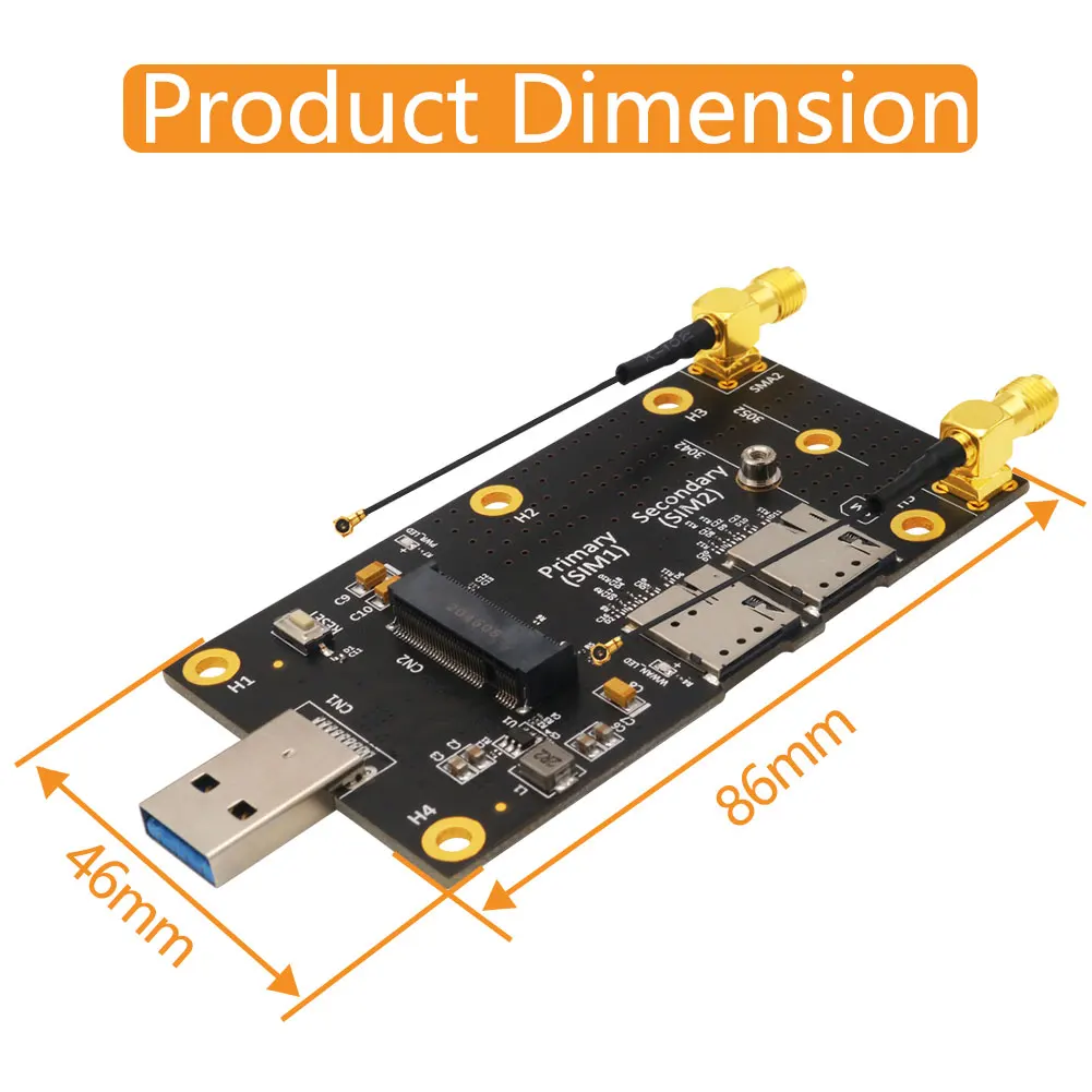 ngff m 2 для usb3 0 адаптер с 2 антенны m2 кл