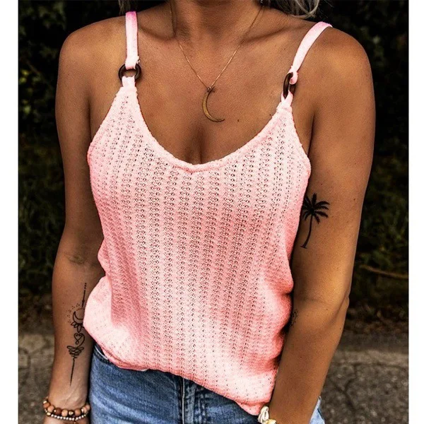

Vintage Solid Color Y2K Vest Women's Harajuku Clothes Casual Basic Aesthetics Camisole For Woman And Girl 2021