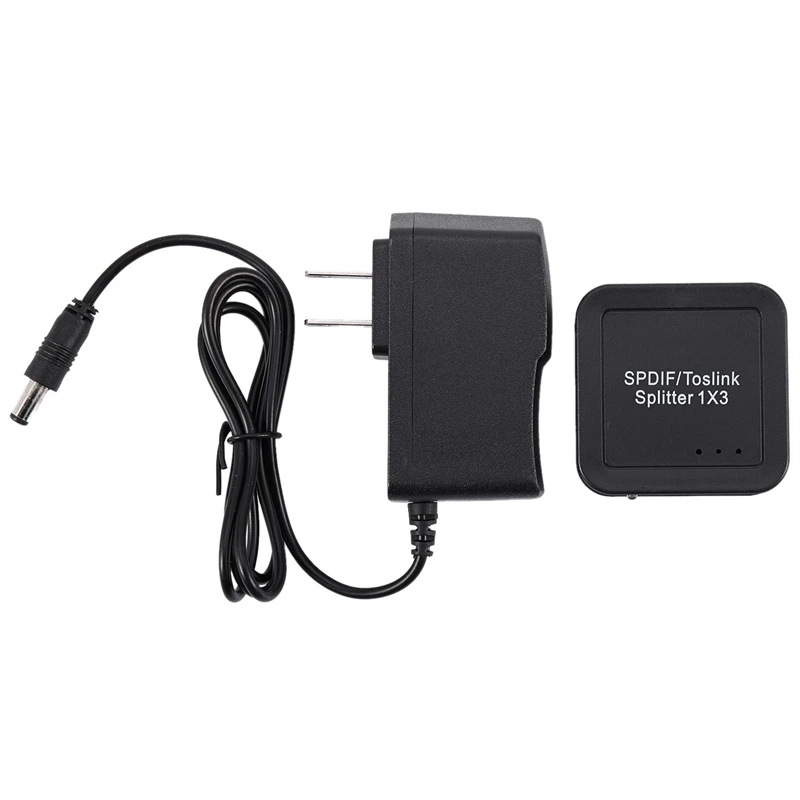 1x3 Цифровой оптический распределитель Spdif Toslink o переключатель с дистанционным