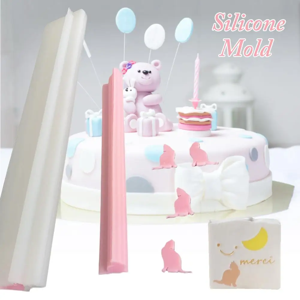 В форме кота силиконовый Колонка форма для мыла с круглой трубкой Кот в трубки