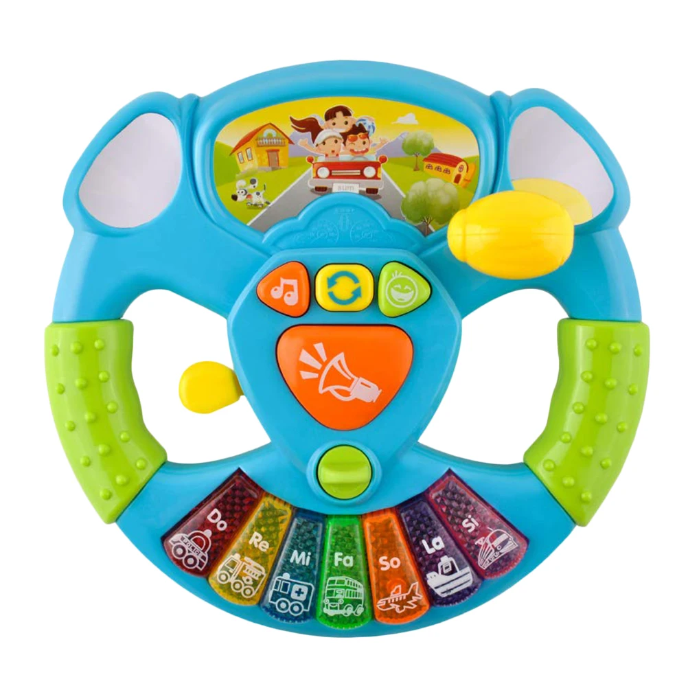 Детские развивающие игрушки электрическая детская музыкальная игрушка на руль