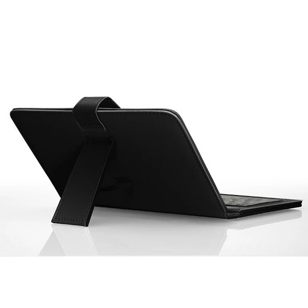 

New Portable PU Leather Wireless Keyboard Case for Andriod Protective Mobile Phone with Bluetooth Keyboard For 4.8-6inch Phone