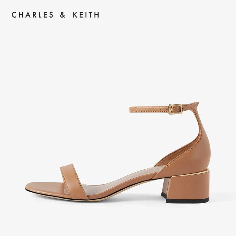 CHARLES＆KEITH Новинка на Весну и Лето2020CK1 60361264Женские босоножки среднем каблуке с