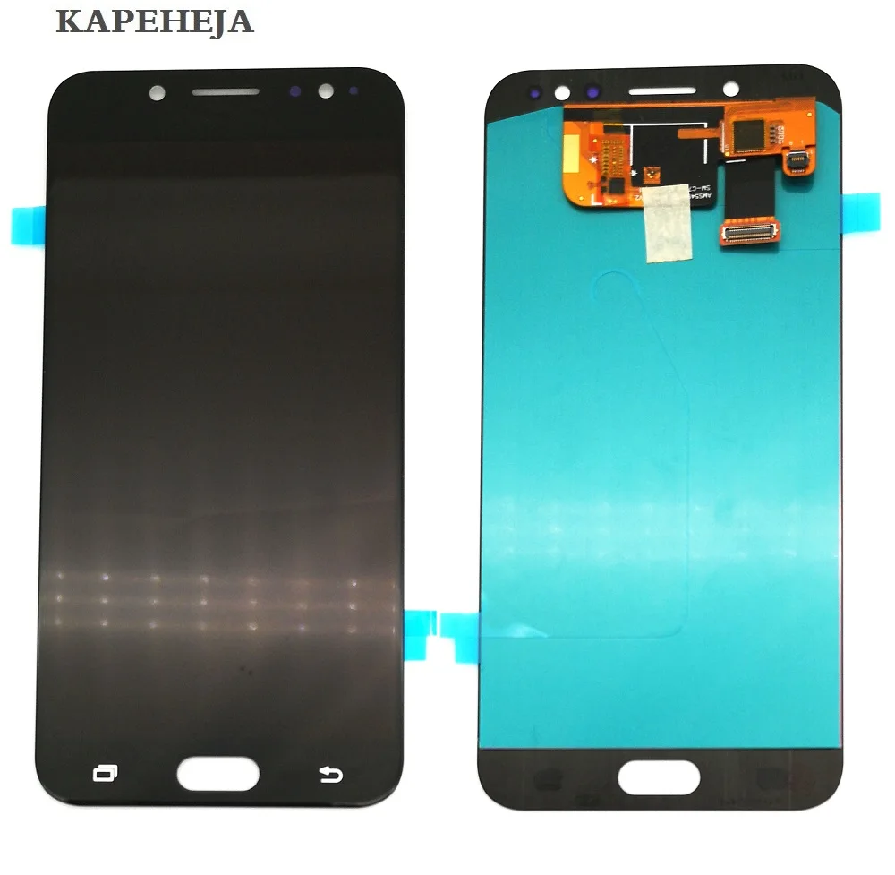 Супер AMOLED lcd для samsung Galaxy C8 C7100 C710F lcd дисплей кодирующий преобразователь сенсорного экрана в сборе