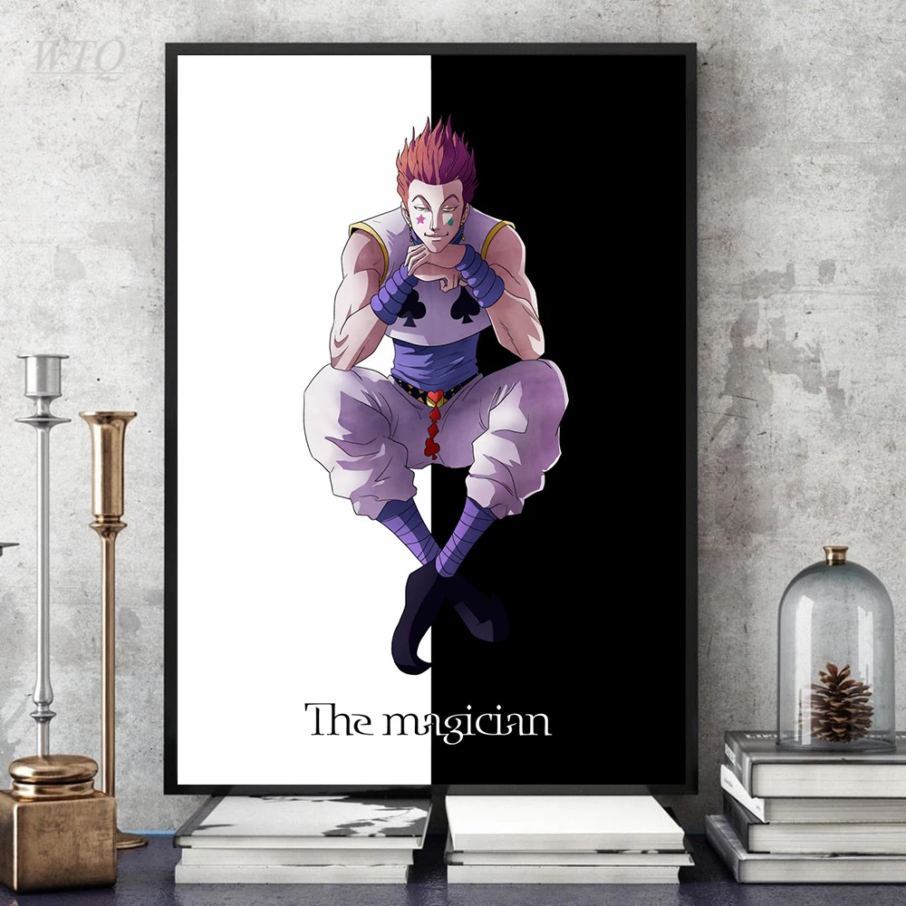 Плакаты из аниме Hunter X Hisoka холст настенные плакаты настенное искусство украшение