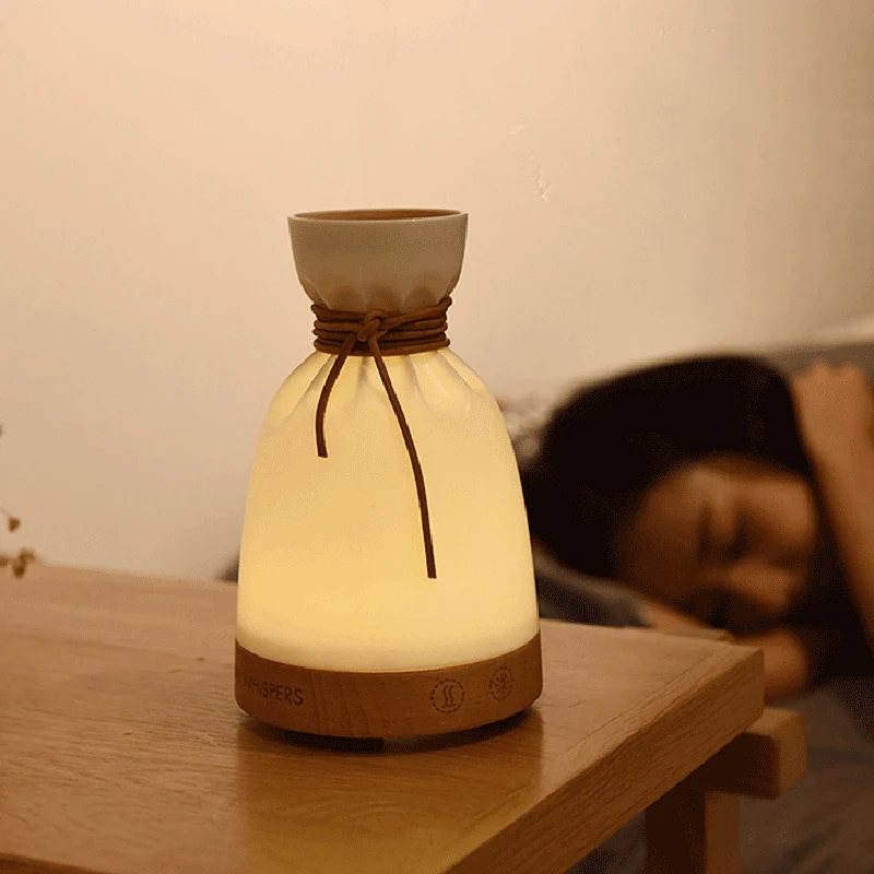 Креативный ароматерапия лампа увлажнитель маленькая ткань мешок мини