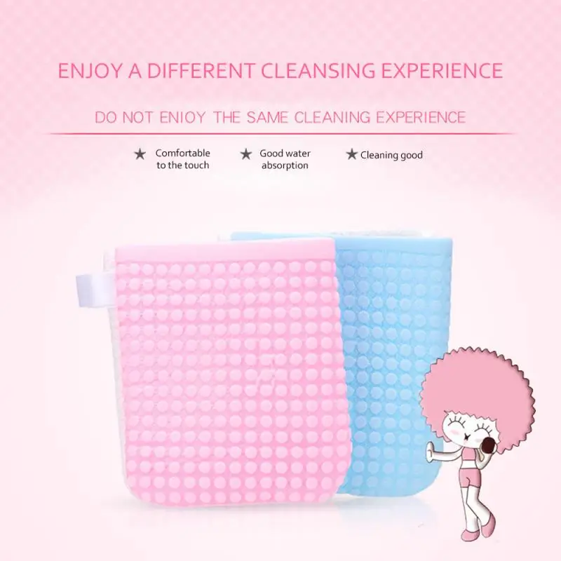2020 новые антибактериальные перчатки для мытья лица Очищающее полотенце