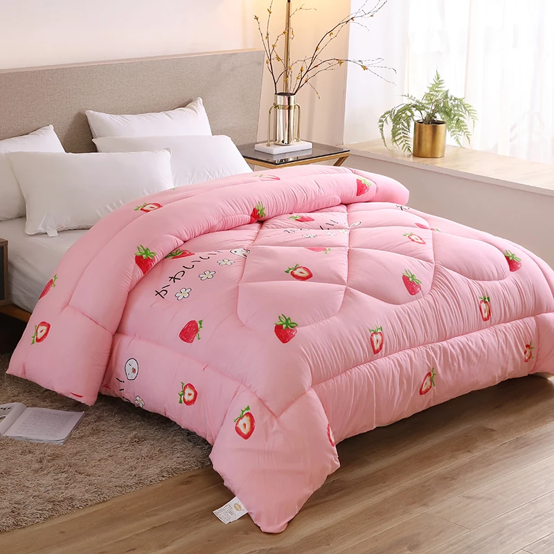 

Хлопковое одеяло 5 цветов на выбор, плотное одеяло разных размеров, дешевое удобное одеяло, всесезонное пуховое одеяло