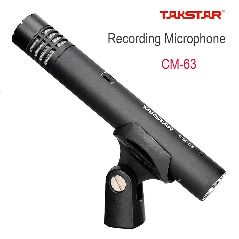 TAKSTAR CM-63/CM63/CM 63 конденсаторный микрофон для записи трансляции музыкальных