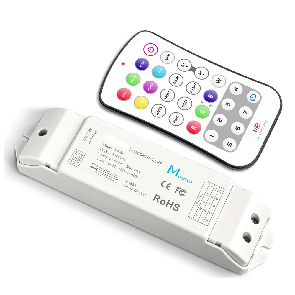Новинка RGBW Led полосы Управление 12V сенсорный Панель Беспроводной 2 4 GHz RF пульт