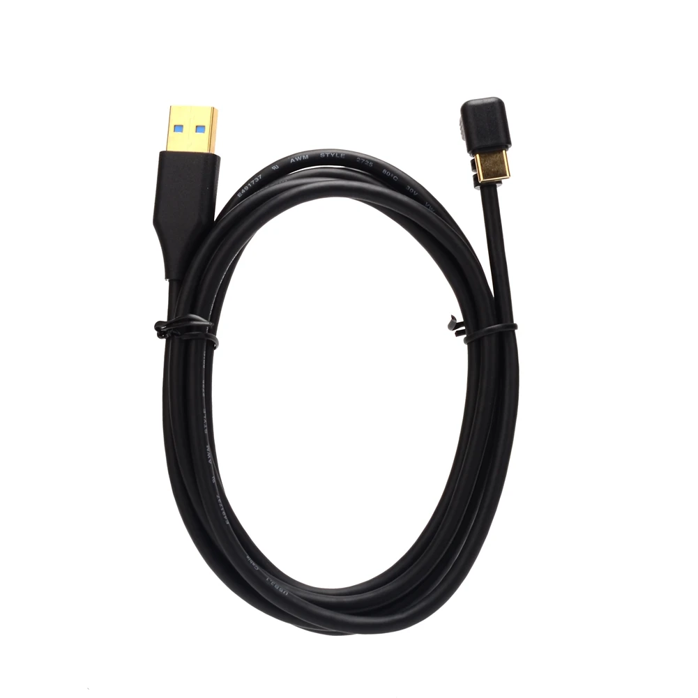 Кабель USB C-USB 3 0 кабель Type-C 3A для быстрой зарядки U-образный 180 градусов зарядного