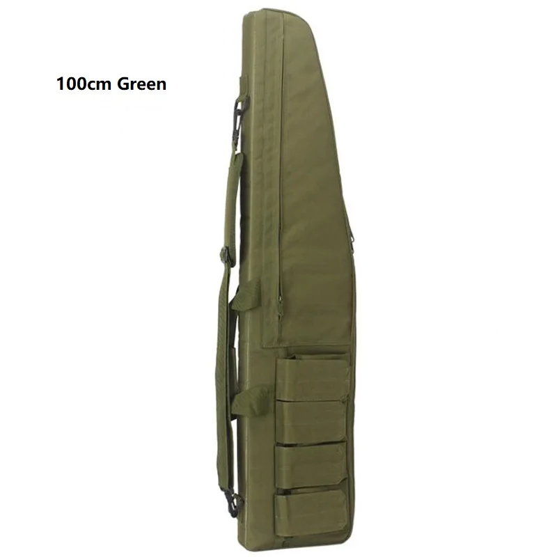 100cm Green Тактический страйкбол 100 см 120 см тяжелый пистолет карабин скольжения сумка для переноски винтовка Чехол Наплечная Сумка охотничий рюкзак сумка Аксессуары для кобуры - Цвет: 100cm Green