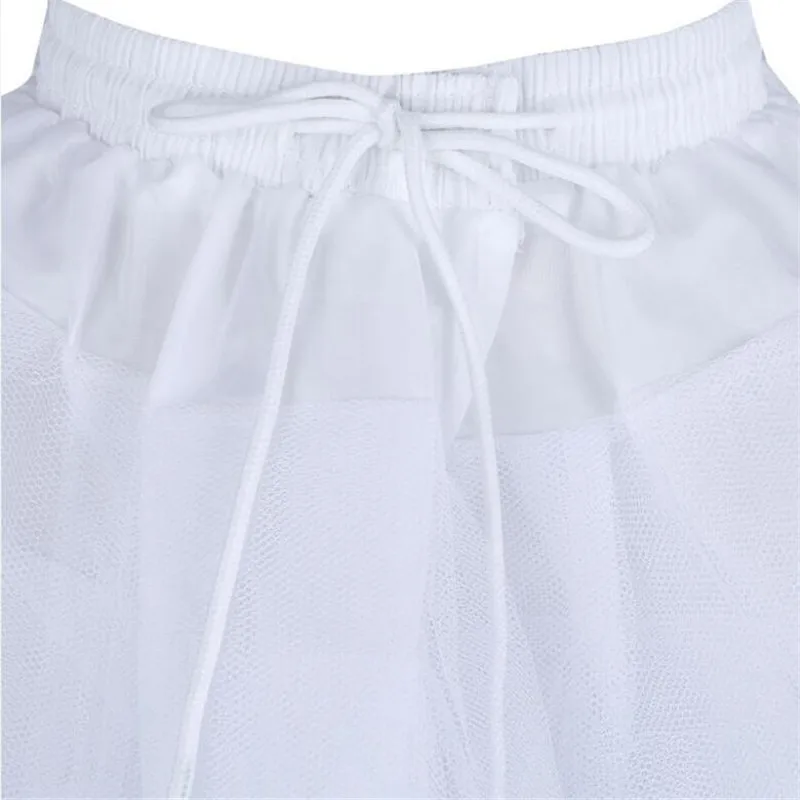 Юбка для девочек с цветочным рисунком белый тонкий Тюлевая короткая юбка