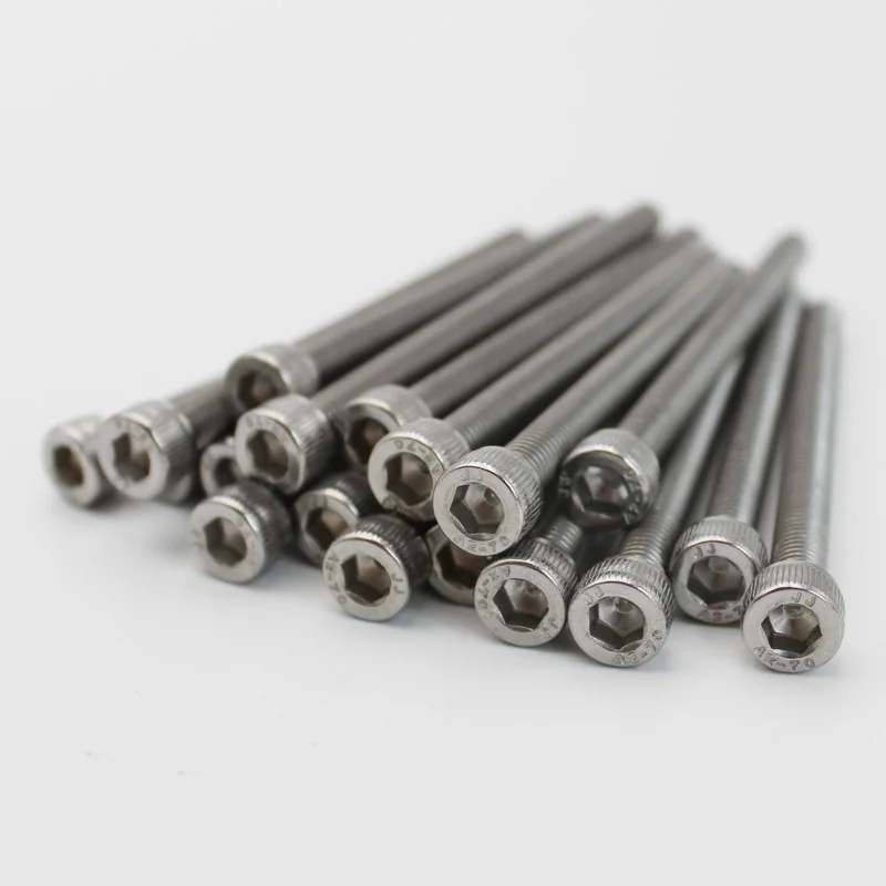 stainless steel extra long hexagon socket cap screw bolt 100mm/110mm/120mm/130mm/140mm/150mm/160mm/170mm/180mm/190mm/200mm/250mm