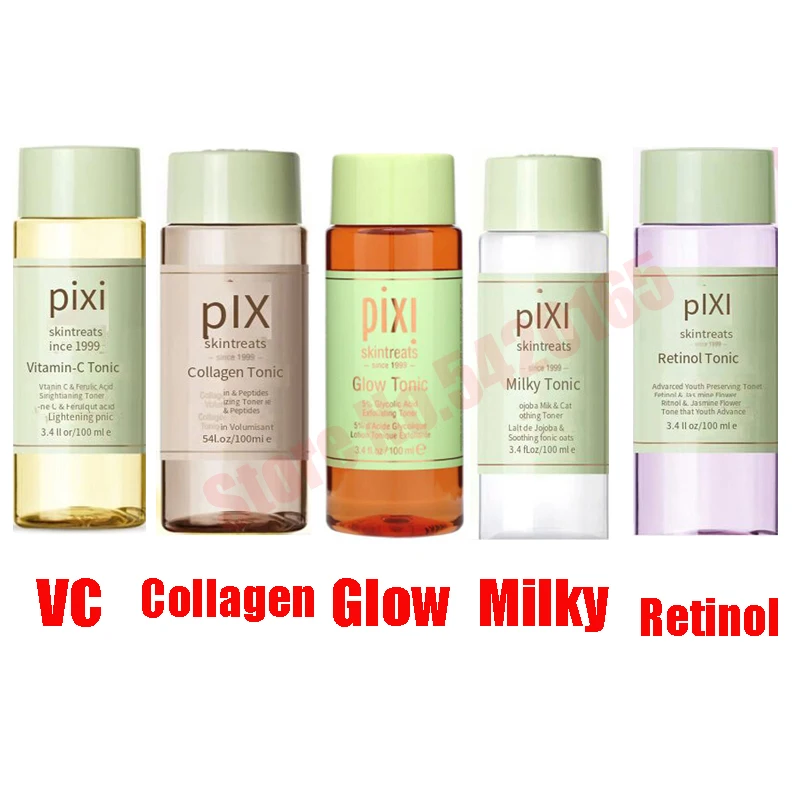 

Pixi 5% Glycolic Acid Moisturizing Oil-controlling Lift Skin Anti-acne Essence Makeup Toner Suitable For Dry And Oily 100ml