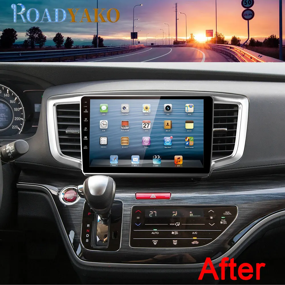 10.1'' Android Car Harness For Honda Odyssey 2015 - 2019 Stereo Autoradio Radio Multimedia DVD player Navigation GPS 2 Din |