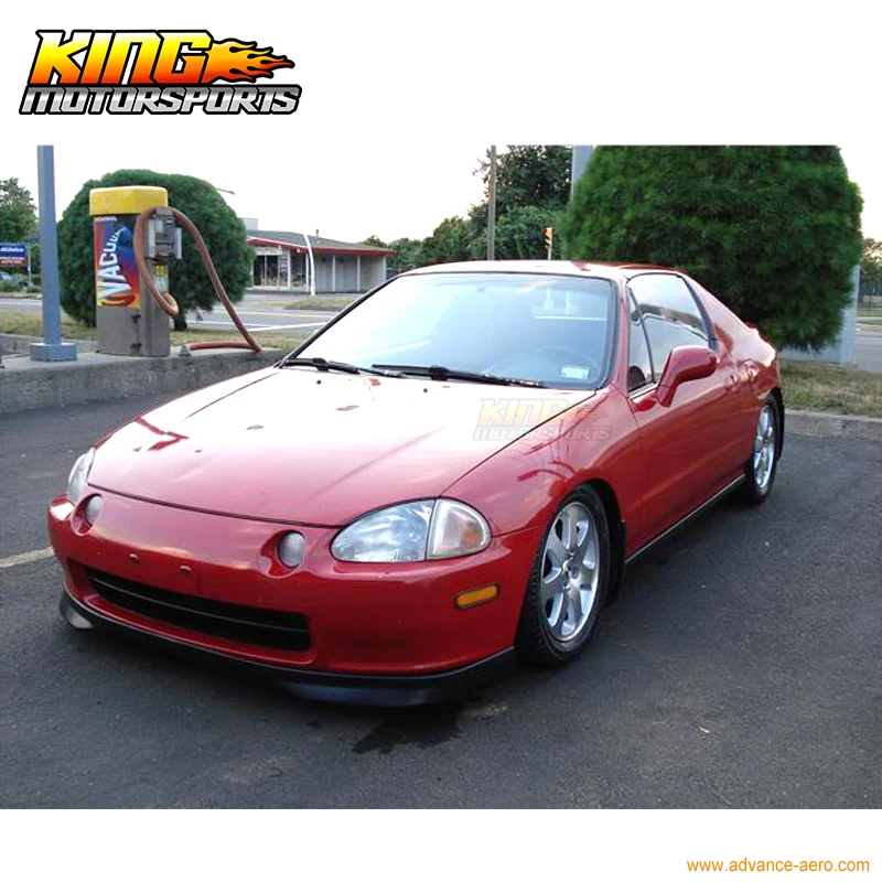 Лучшая установка подходит для 93 97 1993 1997 Honda Del Sol T R стиль передний бампер спойлер PU