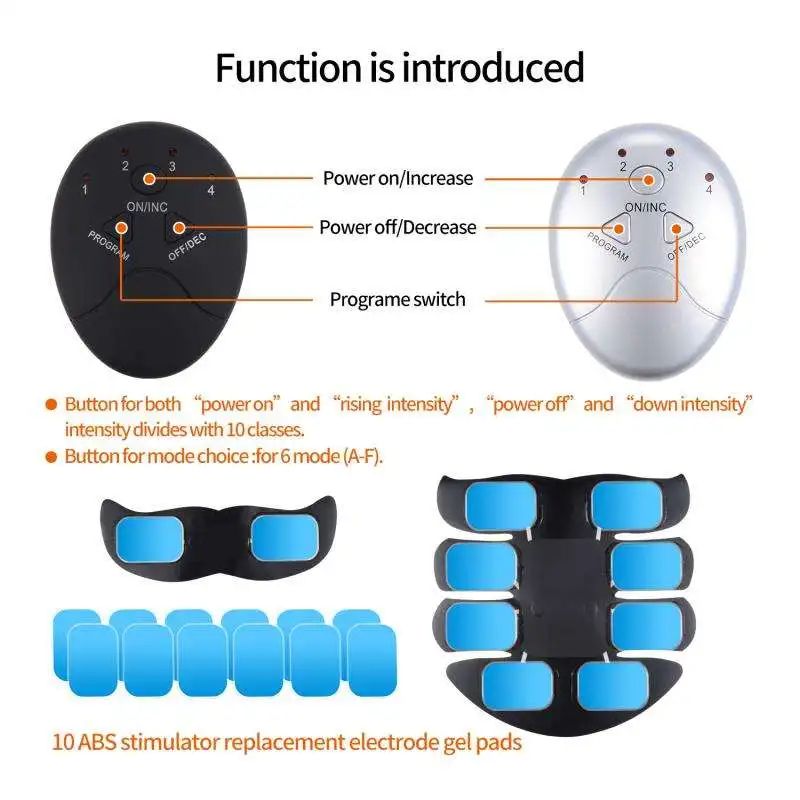 Стимулятор АБС-пластика тонер для мышц фитнес-тренажер тонизирующий пояс