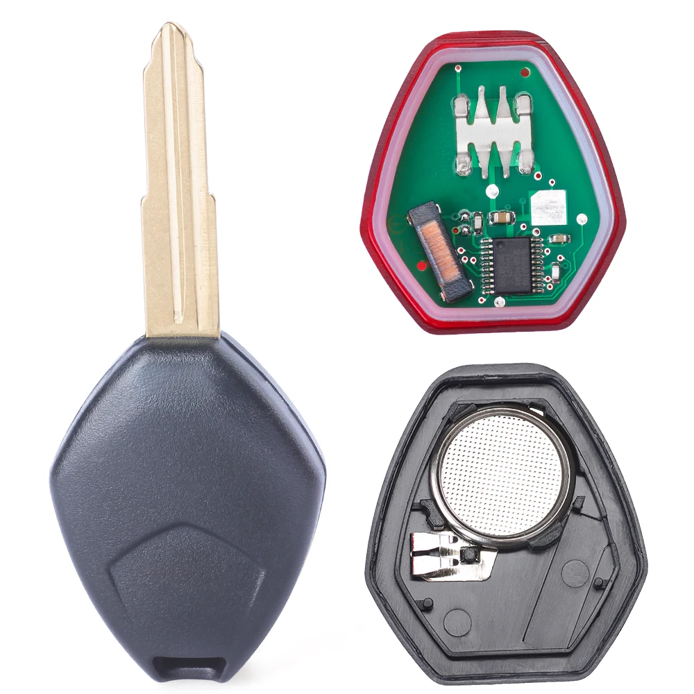 KEYECU High Quality Keyless Entry OEM Remote key Fob 313.8MHz 3+1 Button for 2007 -2012 Mitsubishi Eclipse Galant OUCG8D-620M-A |