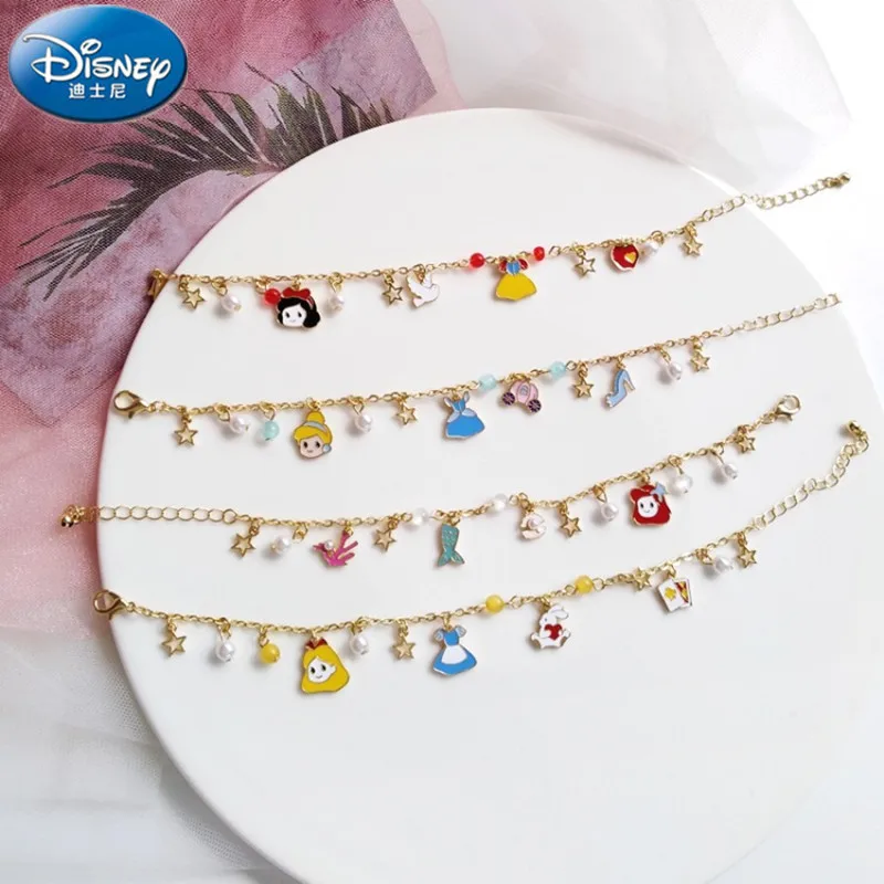 Disney Sweet Dream girl серия сказочных принцесс браслет Алиса Золушка Белоснежка