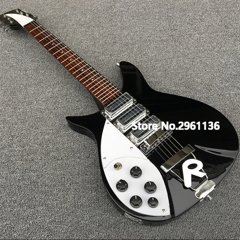 hohe qualität left hand elektrische gitarre ricken 325 elektrische gitarre backer 34 zoll kann angepasst werden freies verschiffen free globa